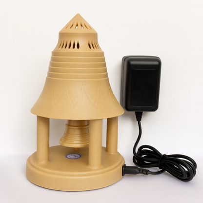 Electric Temple Bell with Adapter